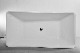 Design bad, Vrijstaand, wit